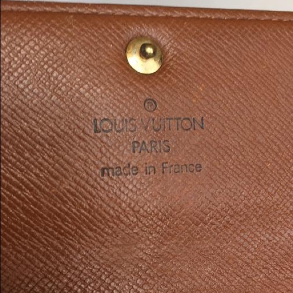 LV monogrammed long wallet - Picture 6 of 7